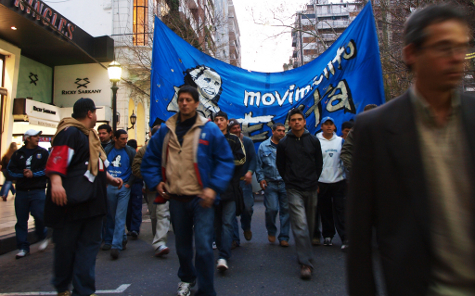 Movilización del Movimiento Evita Rosario