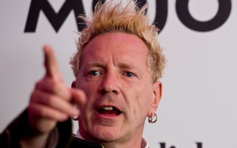 John Lydon de los Sex Pistols
