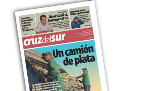 Última edición del semanario Cruz del Sur
