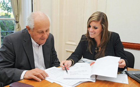 María Fernanda Gigliani y Héctor Cavallero