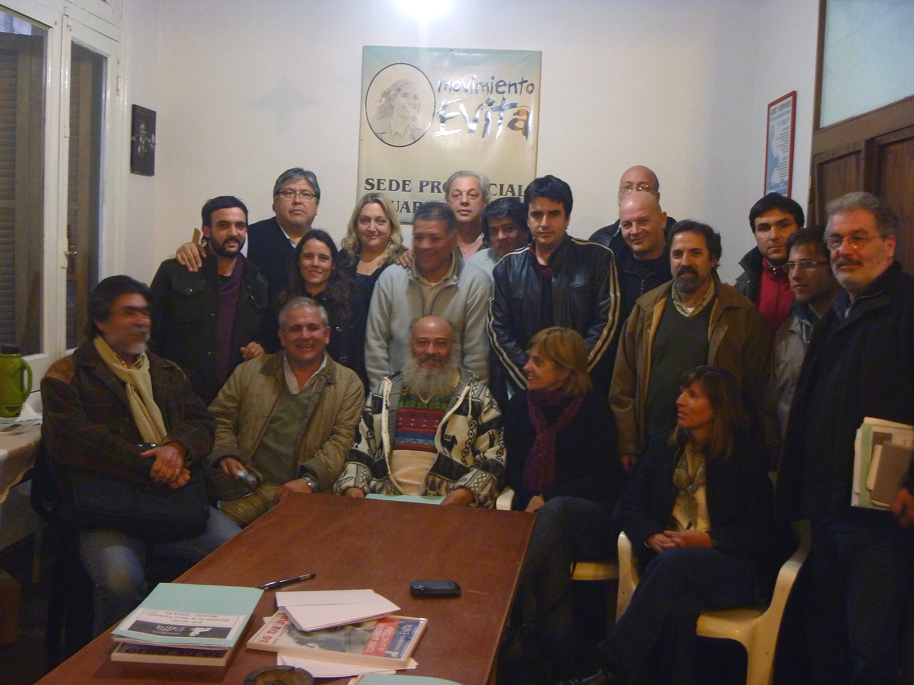 Mov. Evita en Rosario