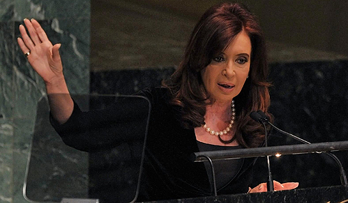Cristina en la ONU 2