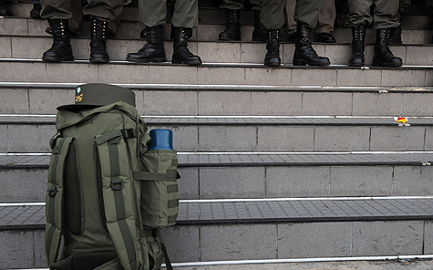 Protesta Gendarmería