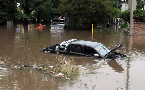Inundaciones en Rosario