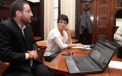 Roberto Sukerman y Norma López